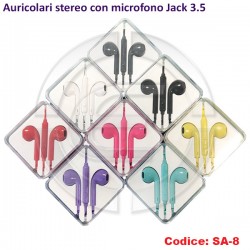 Auricolari jack 3.5